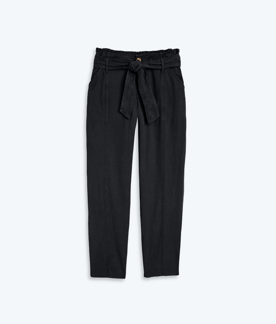 The Timeless Slim Tie-Waist Pant - Sea Urchin