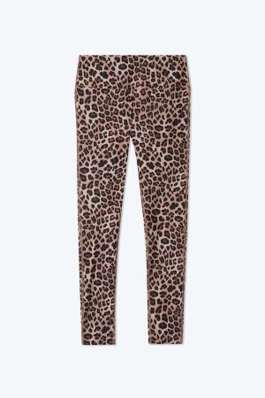 The Do-It-All High Rise 7/8 Leggings - Terracotta Leopard
